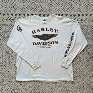 SOLD ON IG: Harley Davidson Kokomo Indiana Long Sleeve Graphic T Shirt